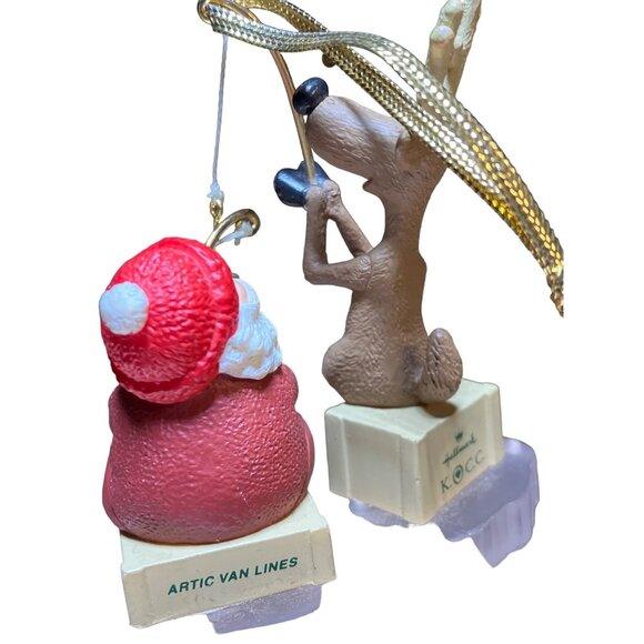 Hallmark Keepsake Ornament “Fishing for Santa” Collector's Club Exclusive 1995 - Picture 6 of 11